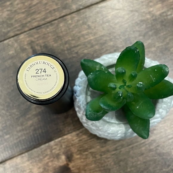 Lancôme NWT French Tea L’Absolu Rouge cream lipstick #274 - Picture 3 of 7